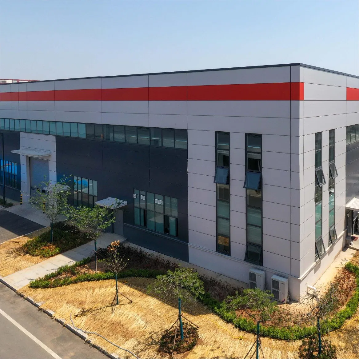 Lightweight Prefab Metal Steel Warehouse Building with High Seismic Resistance