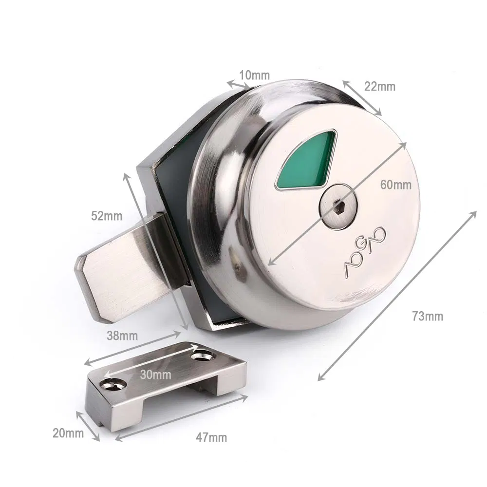 High Quaity Popular Use Hot Sale Toilet Partition Lock Round Lock