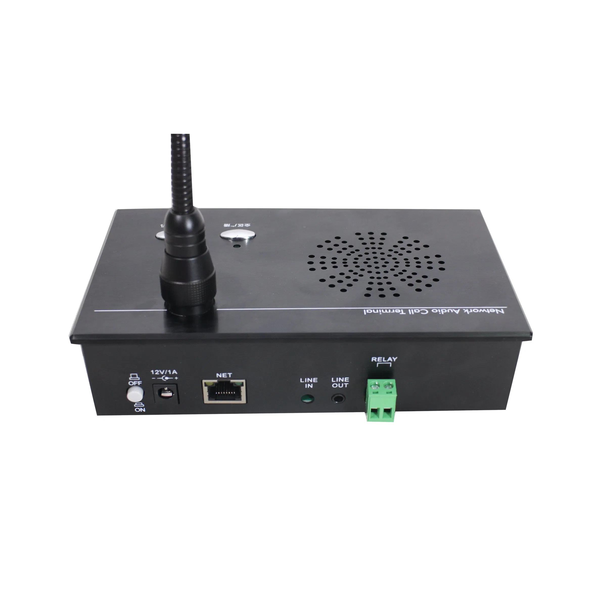 Professional Eco SIP Network Paging Microphone Intercom High-Speed Industrial Grade Chip Emergency Alarms Offline Talkback