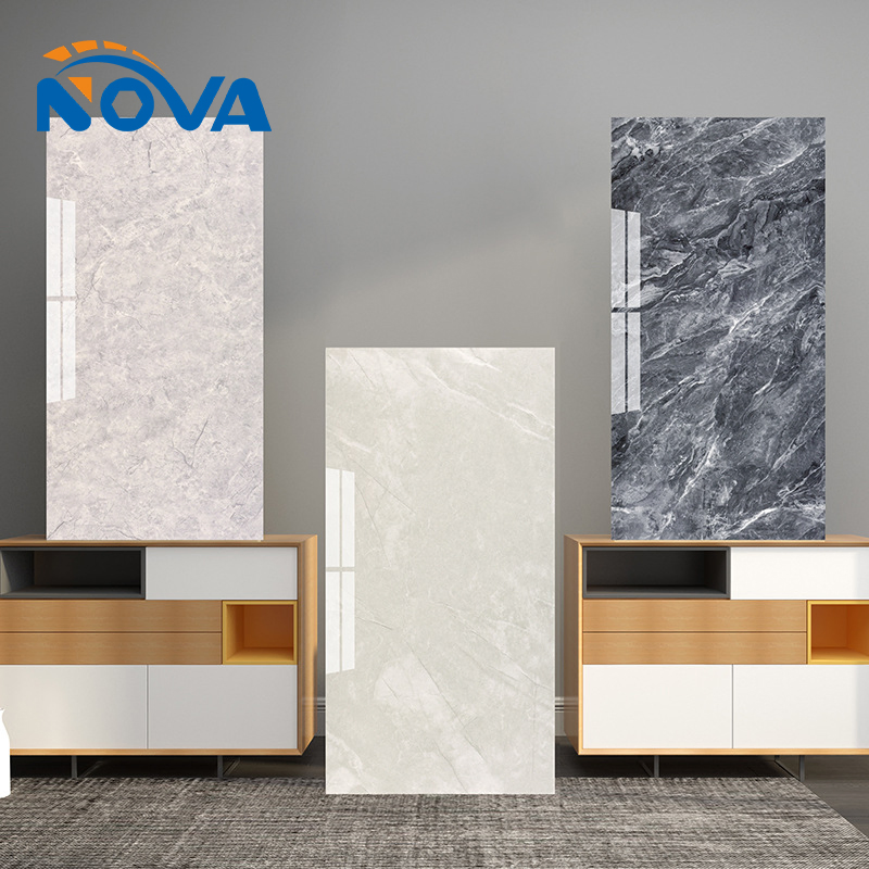 Самоклеящиеся обои-плитка Nova XPE, мрамор, желтый, 30x60 см