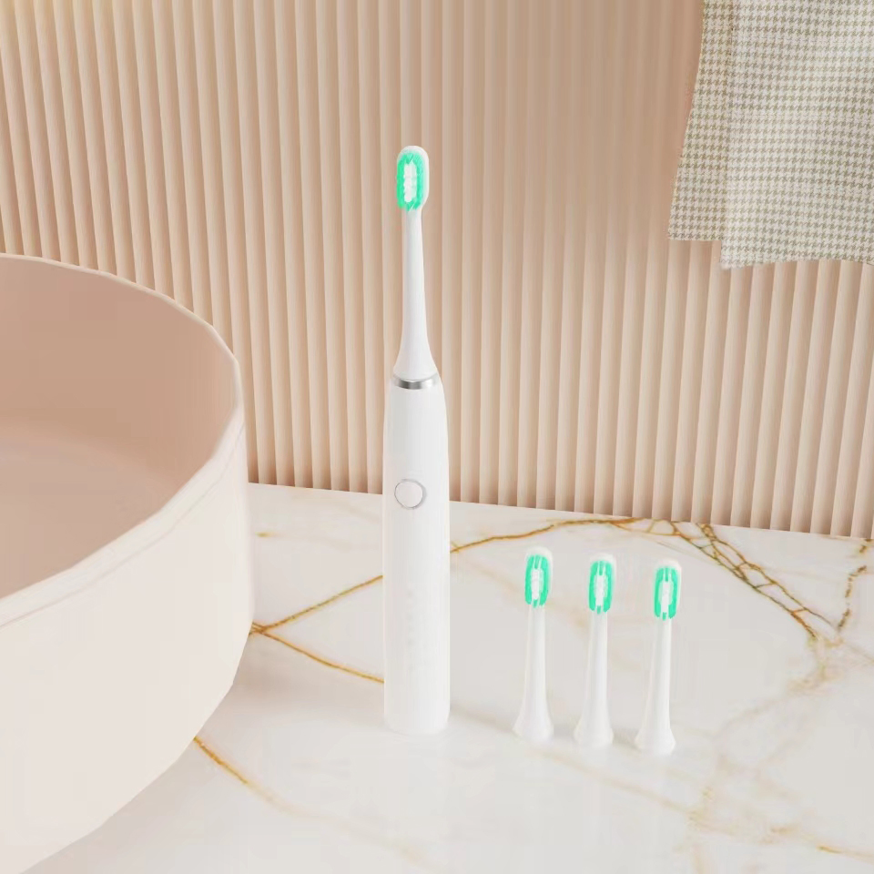 Jssan Sonic Ultrasonic Electric Toothbrushes Ipx7 Portable Sweeping Vibration Electric Toothbrush for Adult Oral Cleaning