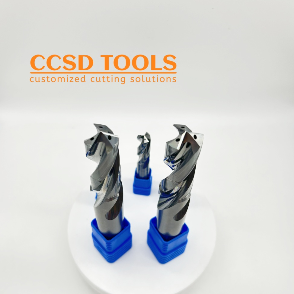 3f/2f Maching Drills for Aluminum Inner Coolant Drilling Tools Step Drill Bits