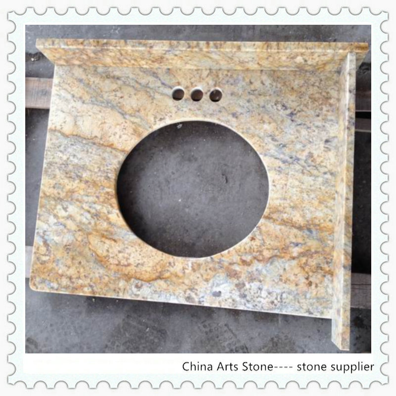 Chinese Granite Marble Golden Vanity Top