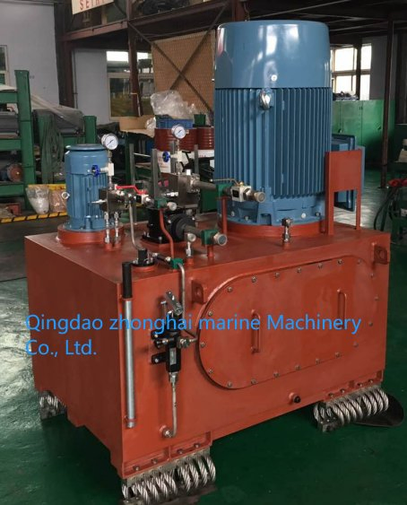 Гидравлическая насосная станция для резки судов 20000 тонн