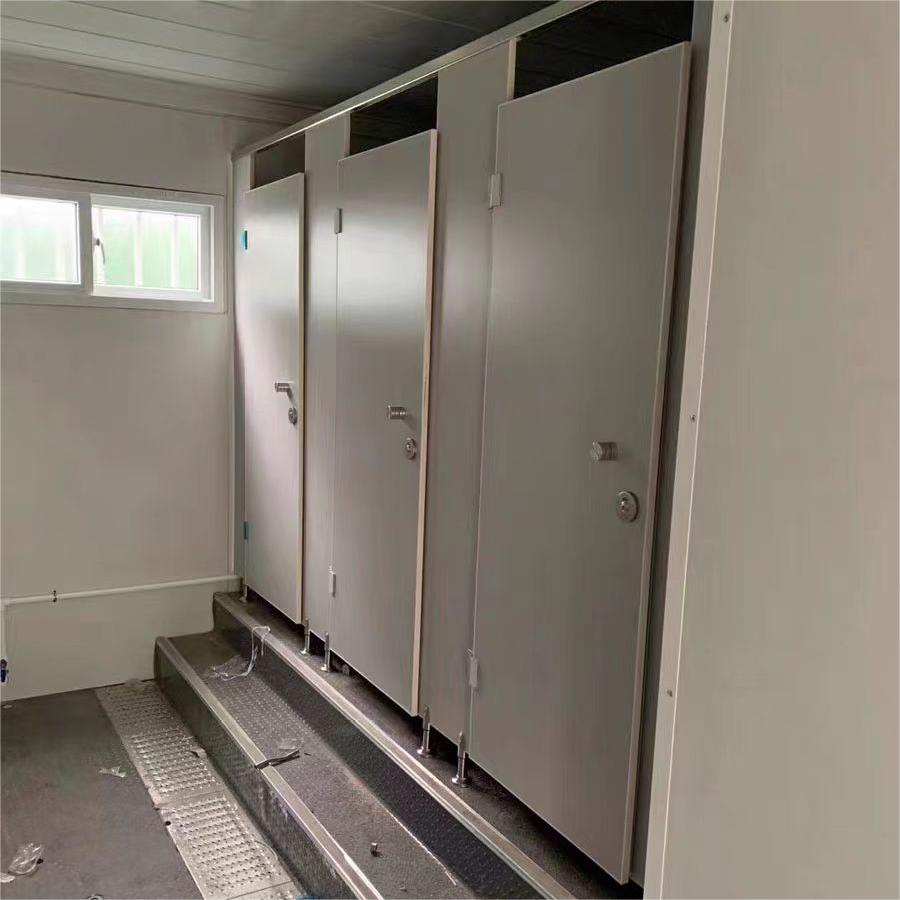 Outdoor Container House Mobile Public Toilet Construction Site Shower Room Bathroom