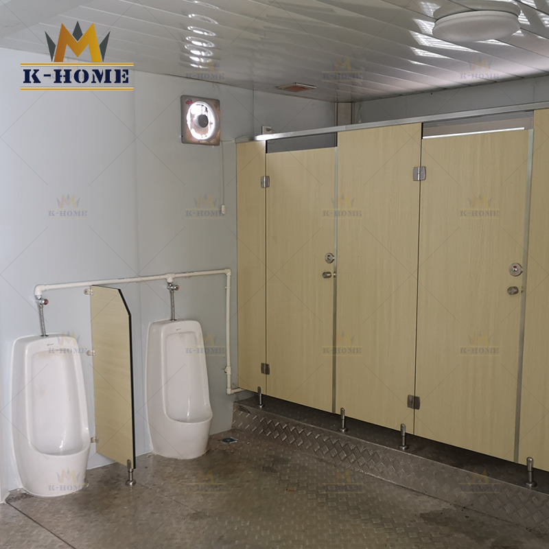 Prefabricated Public Mobile Portable Modular Container Ablution Block Units Restroom Facilities Construction Site Toilet Supplier