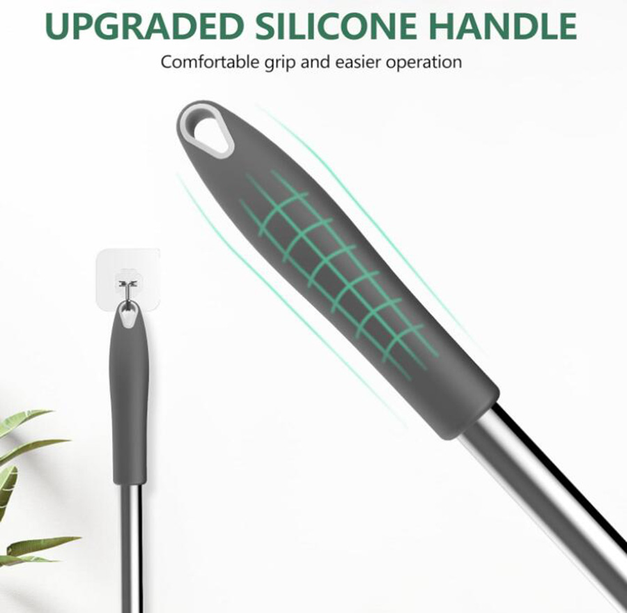 100-Inch Bendable Microfiber Head Washable Extra-Long Dusters with Extension Pole