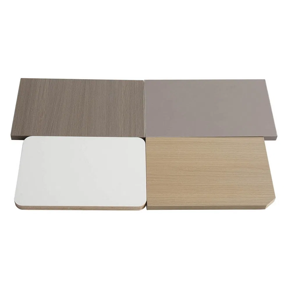 White Oak Melamine Faced MDF Board for Closets and Storage Shelves
