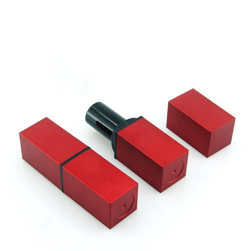 Premium Empty Customizable Twist Plastic Lipstick Tubes in Round and Square Shapes