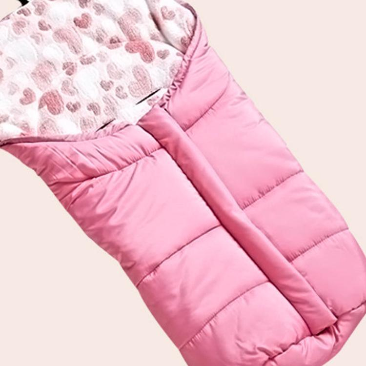 Baby Sleeping Bag Cute Bear Embroidery Design Warm Baby Swaddle Bag