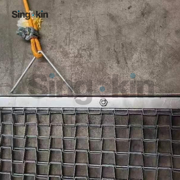 3X5FT 4X5FT 6X6FT Stainless Steel Heavy Duty Steel Drag Mat for Soil Preparation