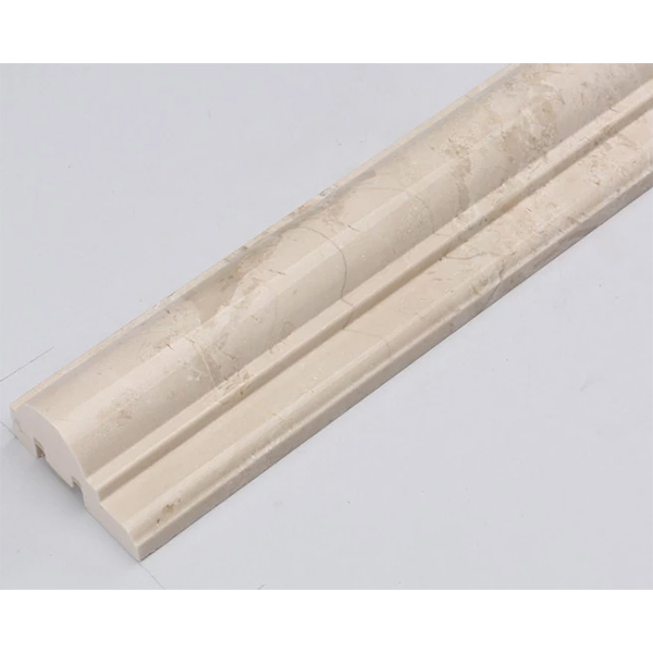Decorative Crema Marfil Marble Sill for Windows and Door Stone Skirting Boards