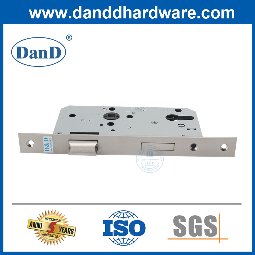 Secure Stainless Steel Mortise Lock Body Commercial Emergency Escape Door Cylinder Lock