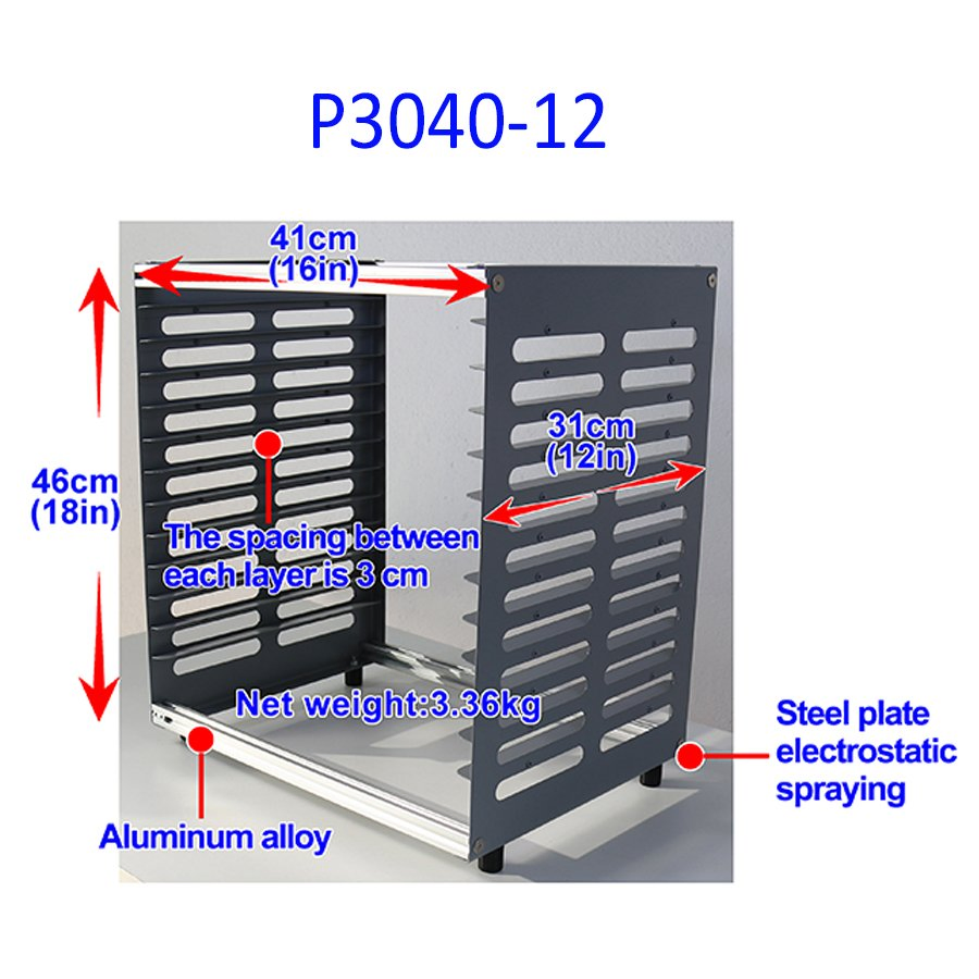 Screen Rack for Screen Printing Placed Push-Type Drying Rack