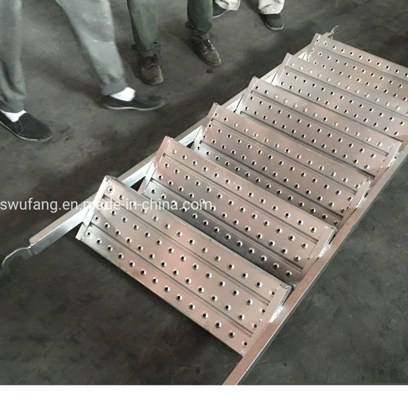 Ringlock Scaffolding System Stair Case Hot DIP Galvanized Step Ladder with Handrail