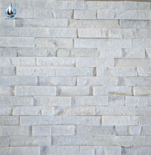 Pure White Quartz Wall Cladding for Sale