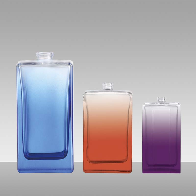 Портативные квадратные стеклянные флаконы для духов 5-50 мл