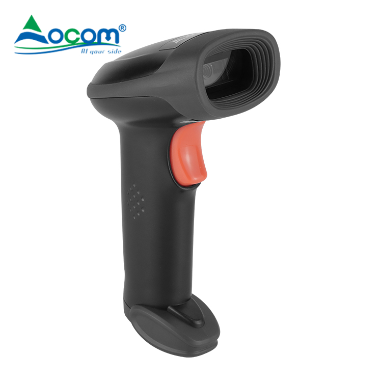 Qr Barcode Reader Handheld 2D Wireless Bar Code Scanner with Cradle