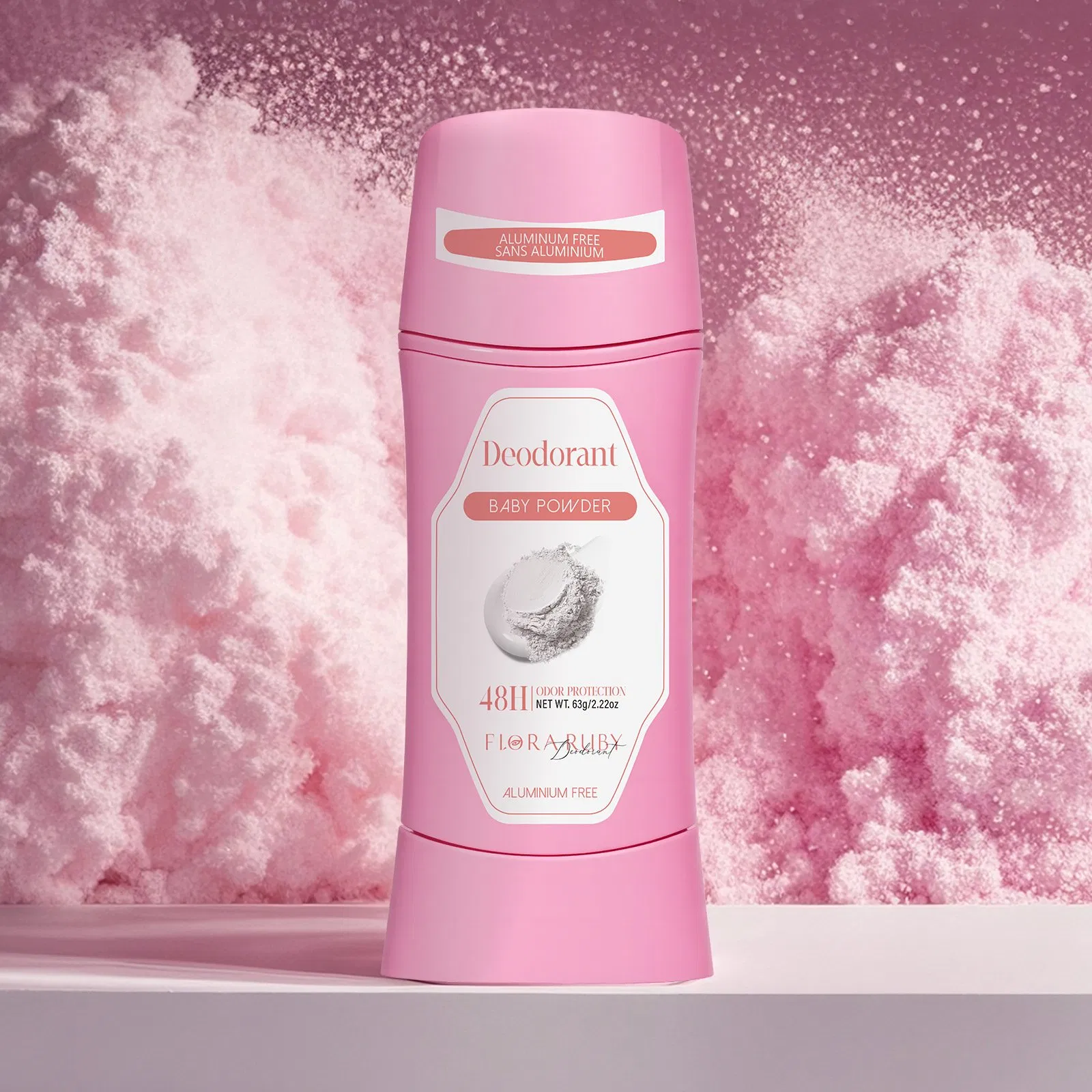Refreshing Body Stick Deodorant for Sensitive Skin, Aluminum-Free