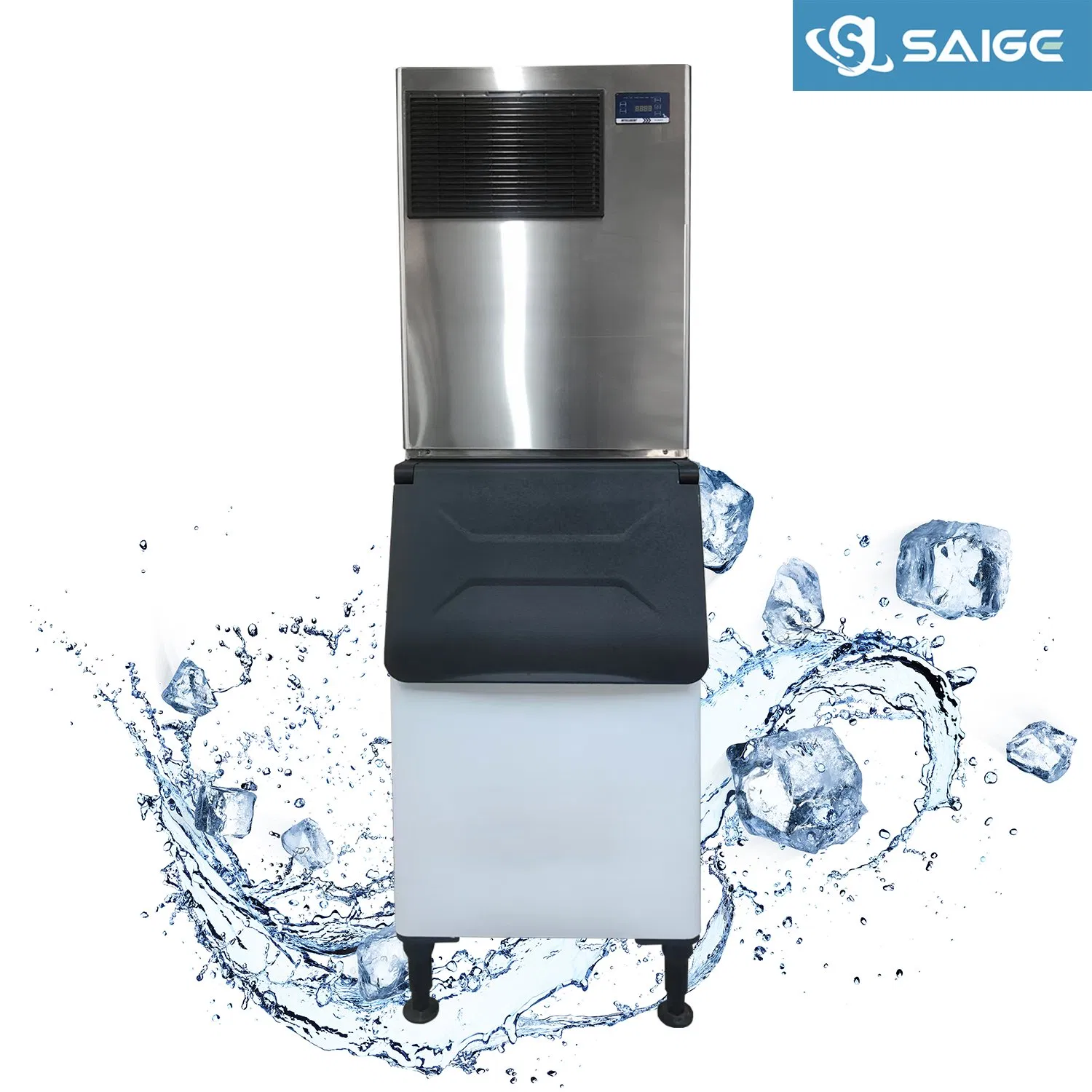 Smart-Control Automated-System Self-Monitoring User-Friendly Easy-Maintenance Ice Maker Machine