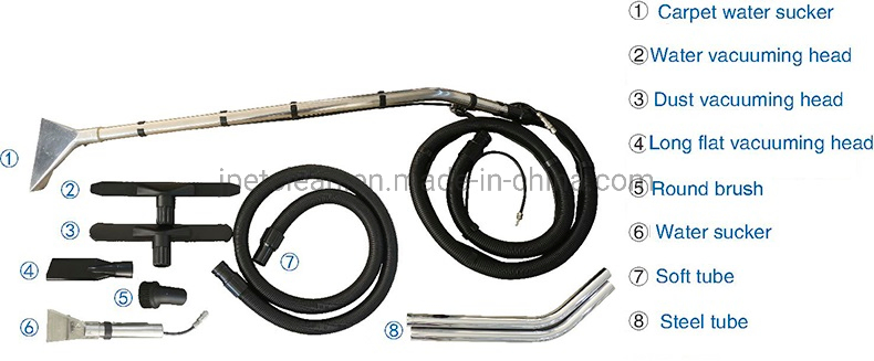 Commercial 40liter Car Sofa Carpet Cleaning Machine with CE Certificate