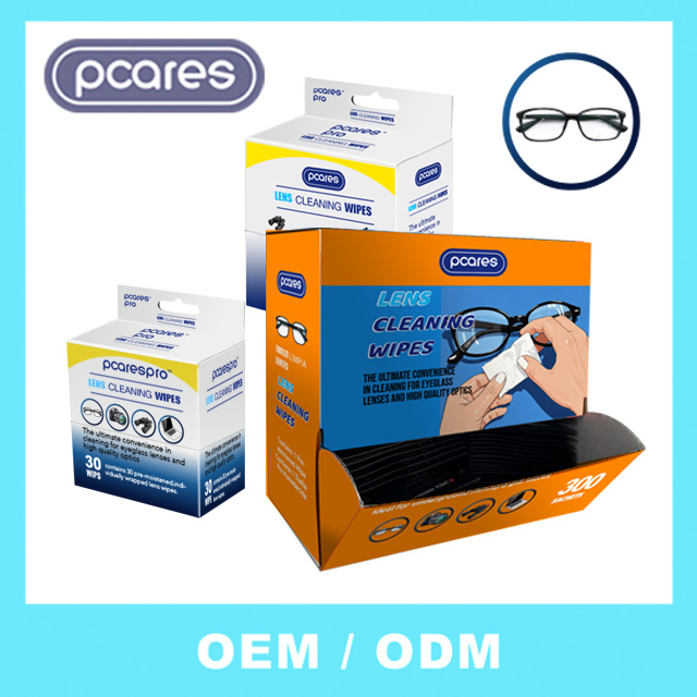 20 Pieces Individually Packaged Antibacterial Alcohol-Based Anti-Fog Lens Hygiene Wipes High Quality Cleaning Wipes Glasses Camera Computer Screem Deep Cleaning