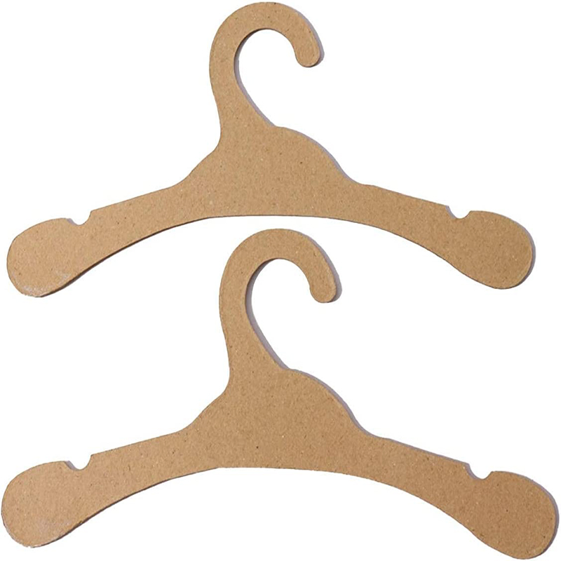 Eco-Recyclable Custom Logo Wholesale Price Children's Paper Clothes Hanger