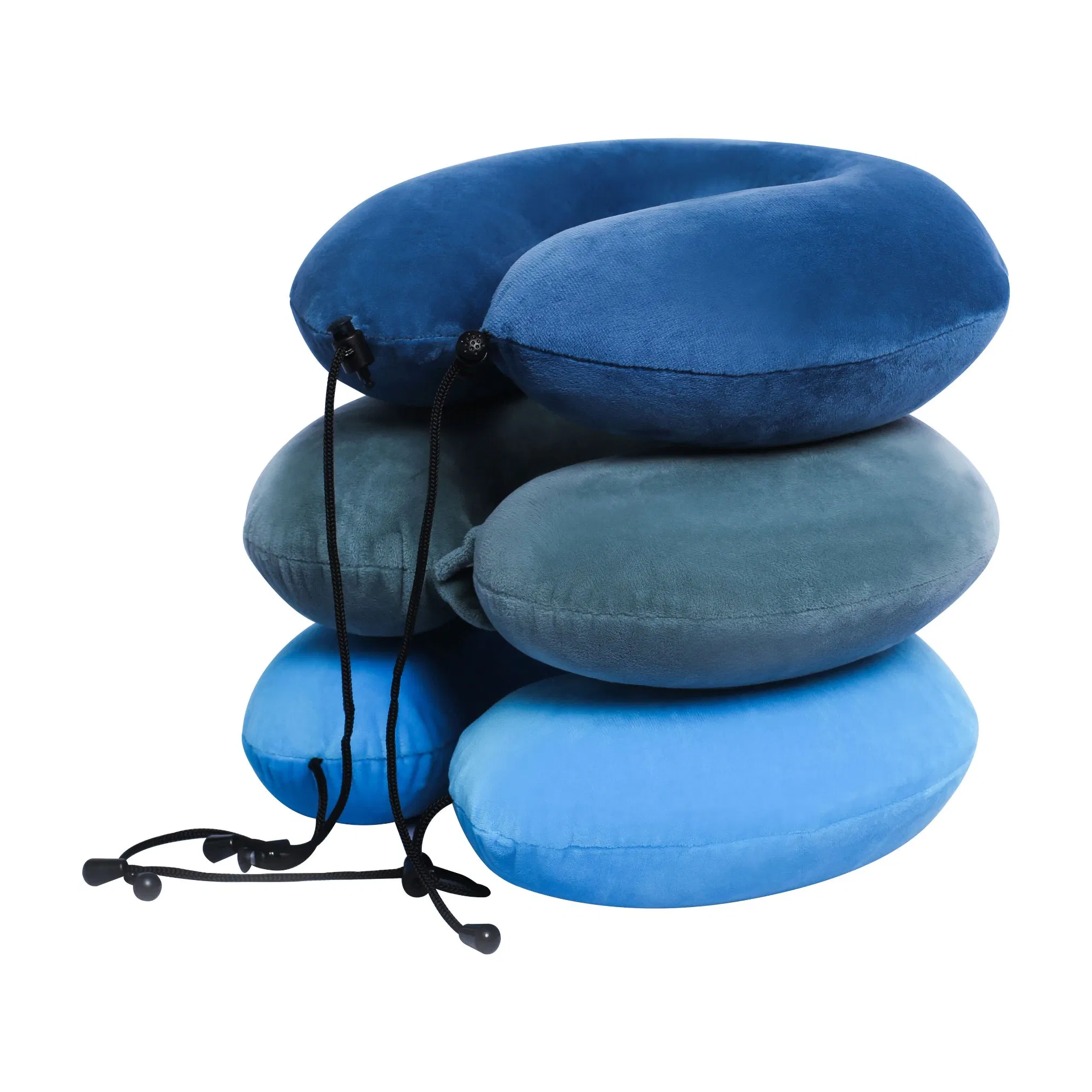 Popular Memory Foam Pillow Neck U Shape Contour Orthopedic Cervical Breathable and Hygroscopic Sleep Memory Foam Pillow