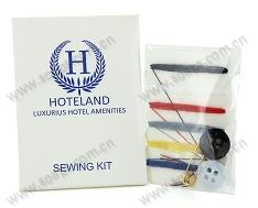 Hotel Amenities in White Box Wrapper 2 for Hotel Room Using