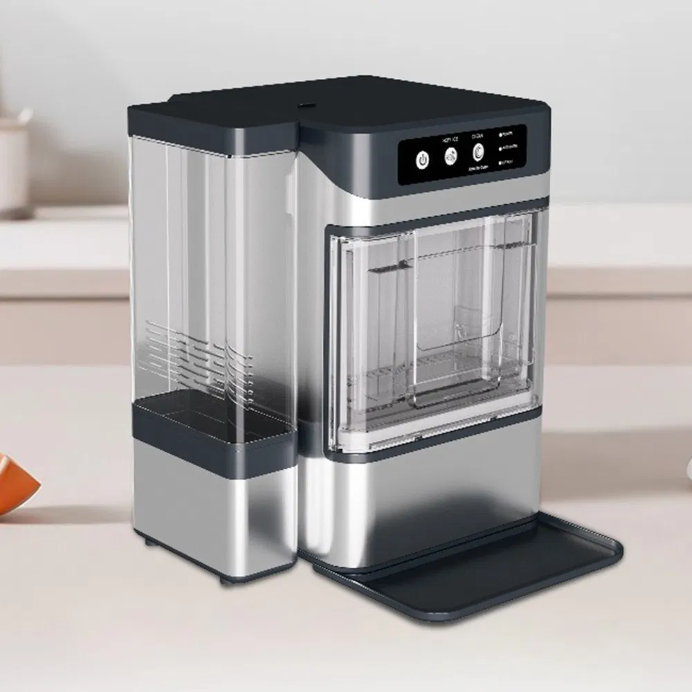 Complete Kitchen Appliances Factory Custom Professional Ice Countertop Nugget Ice Maker Machine Home with Water Tank