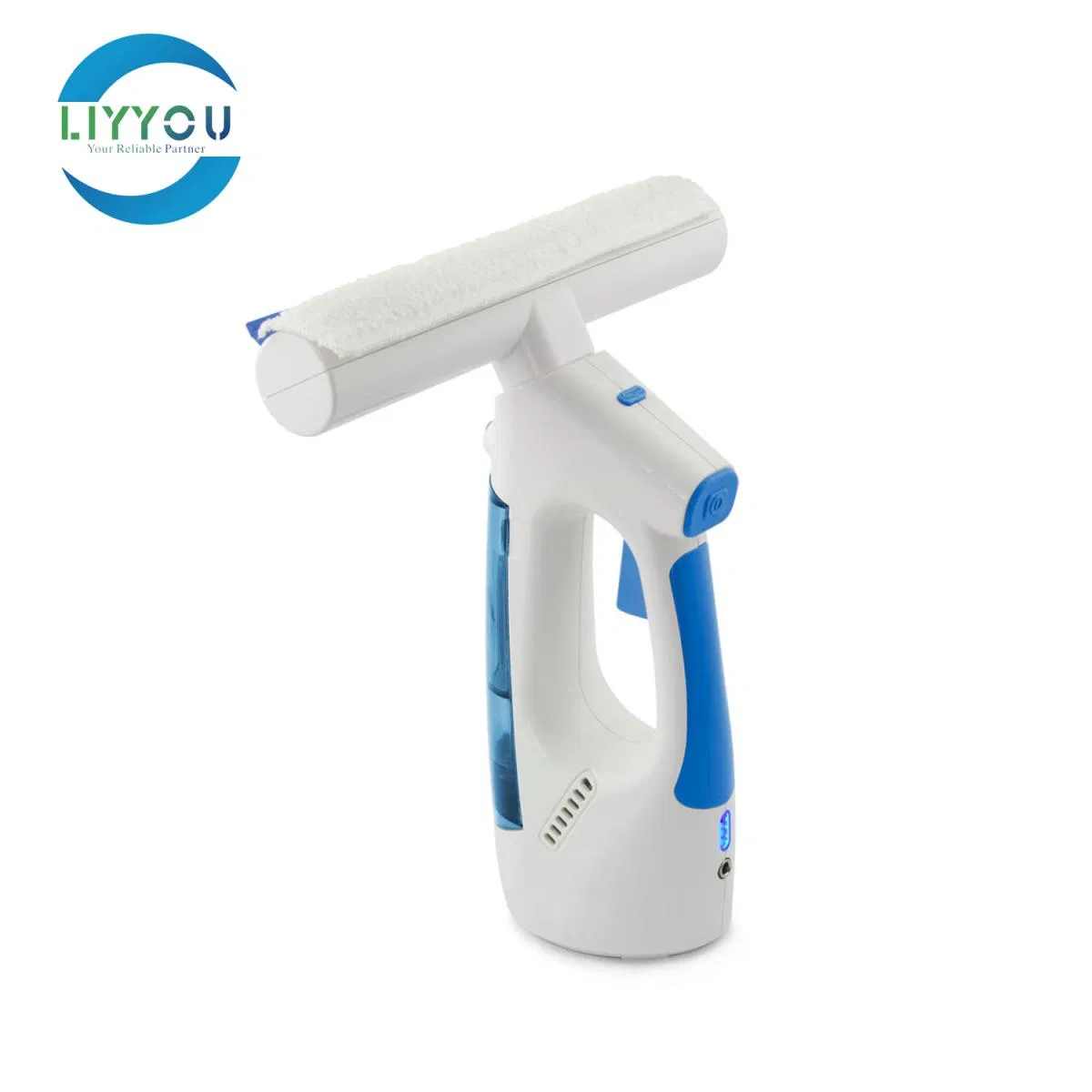 Professional Window Cleaning Tool with Squeegee and Scrubber