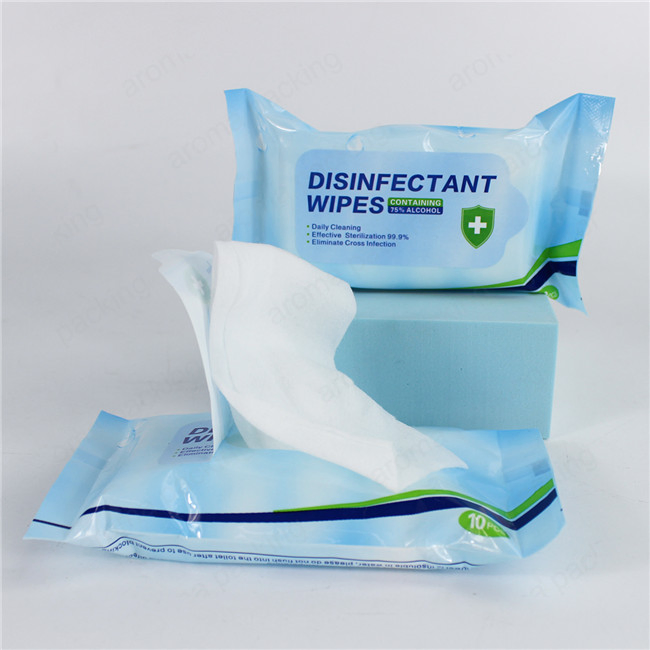 Wholesale 10PCS Cleaning Wipes 75% Alcohol Wipes for Daily Protective