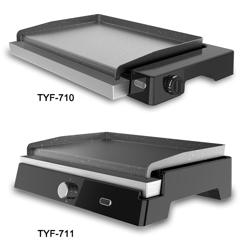 Compact Hot Plate The Electric Frying Pan Oven Baking Tray Fryer Roasting Tourism Barbecue Electric Big Wok with No Oil