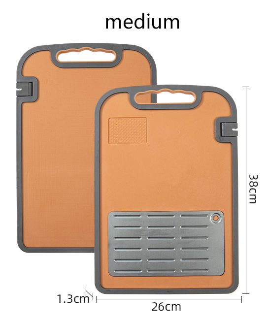 Cutting Board Removable Multi-Functional Double-Sided Cutting Board Food Grade Household Fruit Chopping Board Wholesale