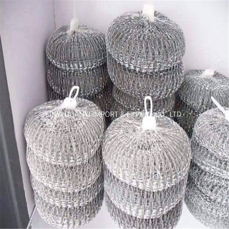 Metal Galvanised Mesh Galvanized Iron Sponge Kitchen Scrubber