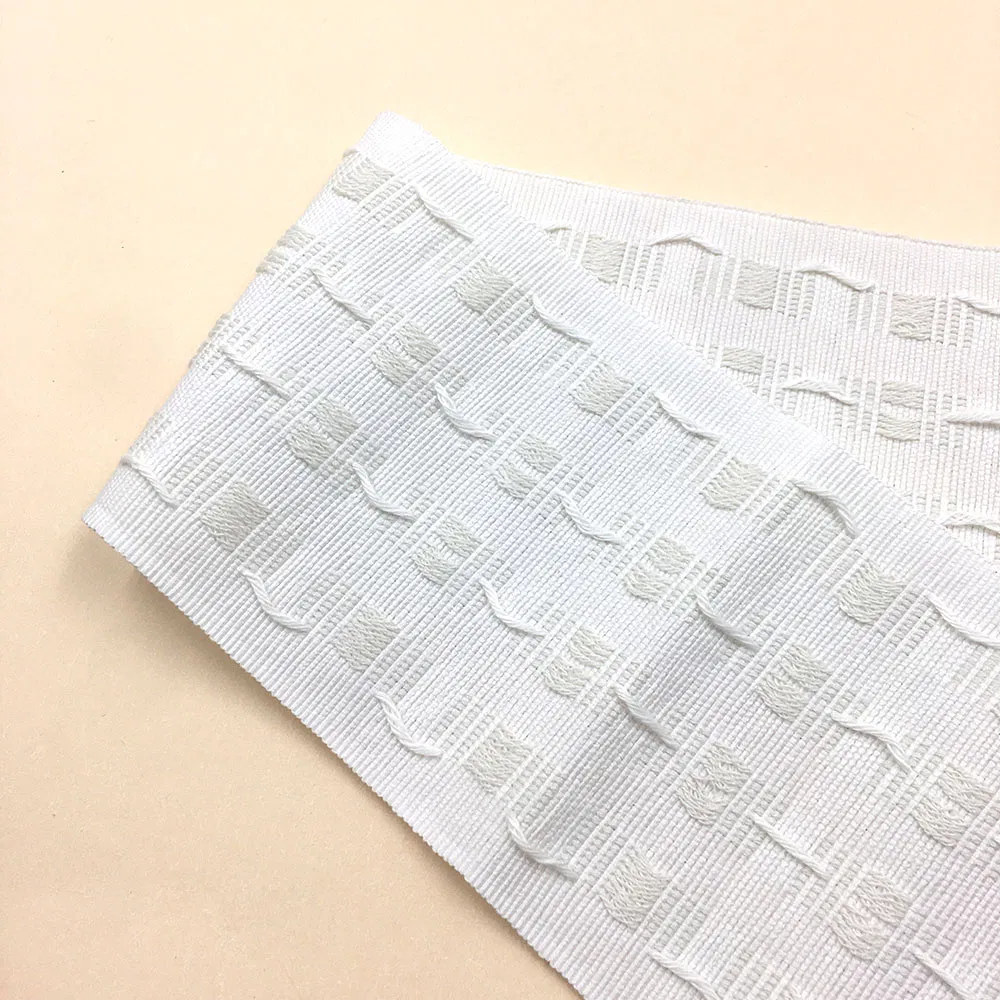 Best Sale Non- Woven Curtain Tape 50mm Wave Curtain Tape