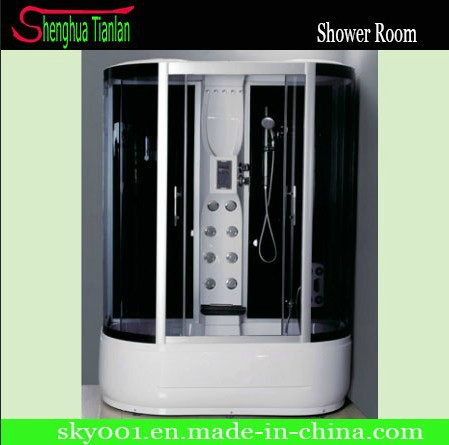 Acrylic Film Fiber Tempered Glass Steam Bath Room (TL-8838)