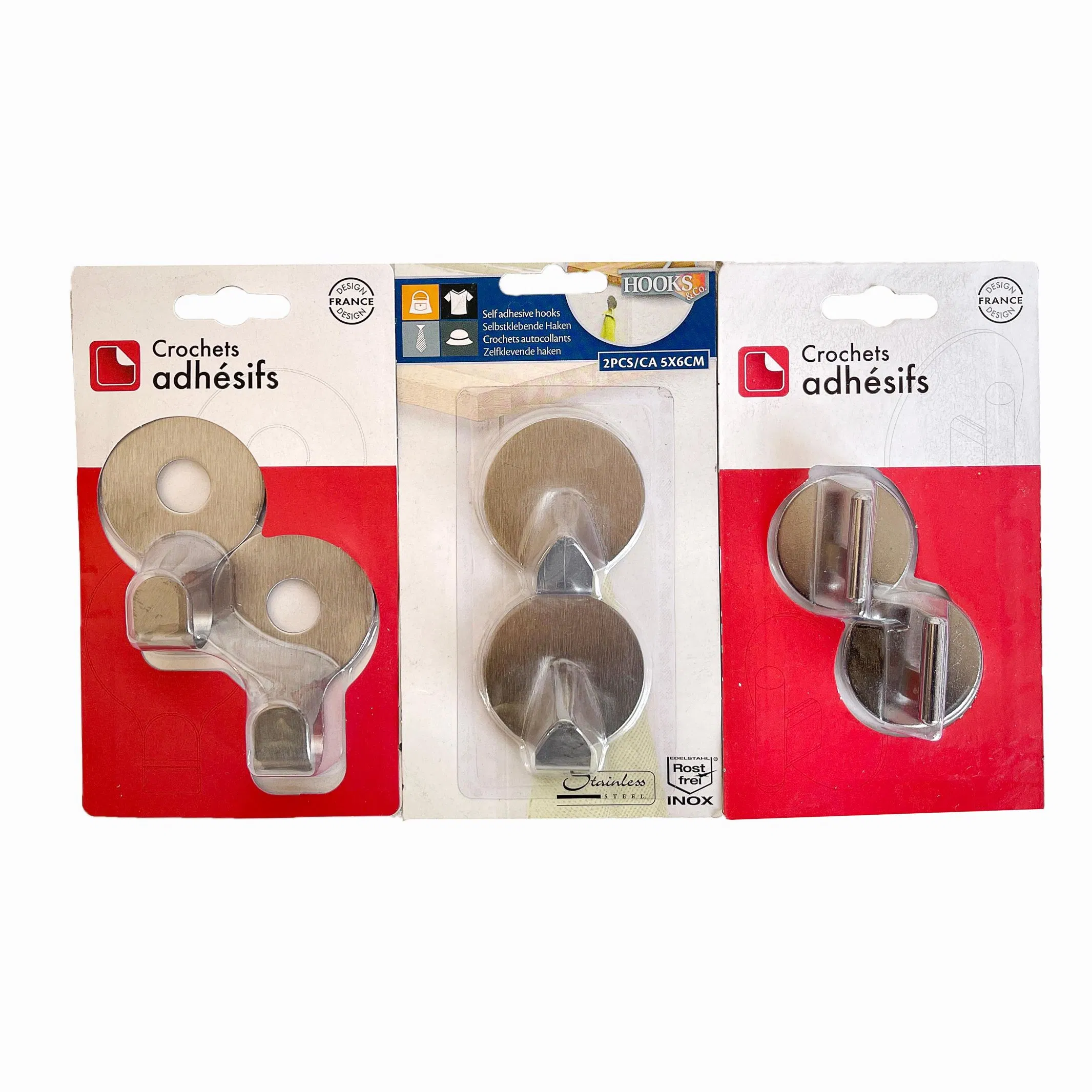 Functional Space Saving Hooks for Small Clothes Hanger