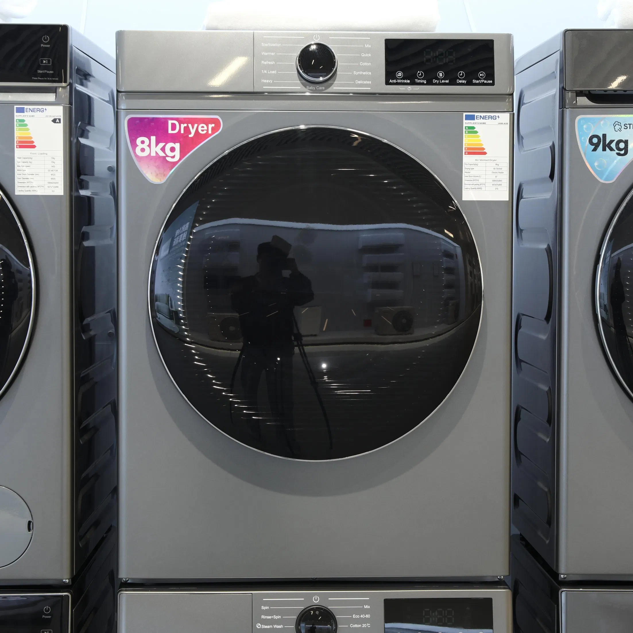 Household Large Capacity Front Mounted Automatic Drum Washing Machine