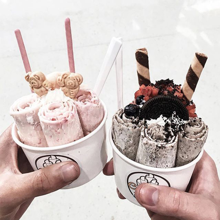 Customized Composable 8oz Yogurts Cups Ice Cream Paper Cup