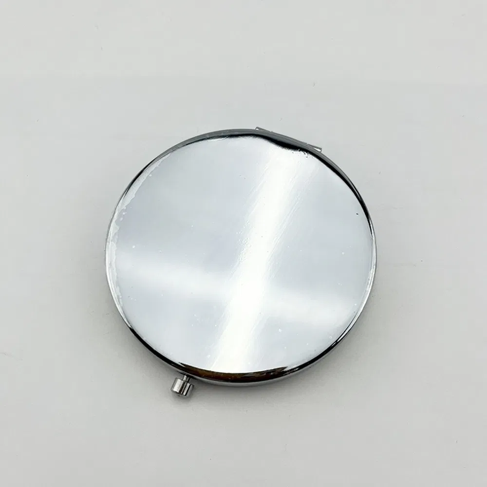 OEM ODM Custom Lightweight Glossy Mirror Finish Portable Compact Pocket Makeup Mirror