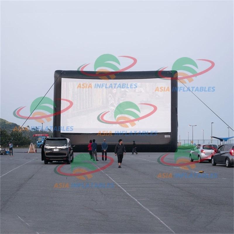 Outdoor Drive in Theater Inflatable Projector Screen Cinema Inflatable Movie Screen