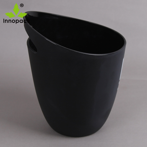 3 Liter PP Single Handle Ice Bucket with Printing