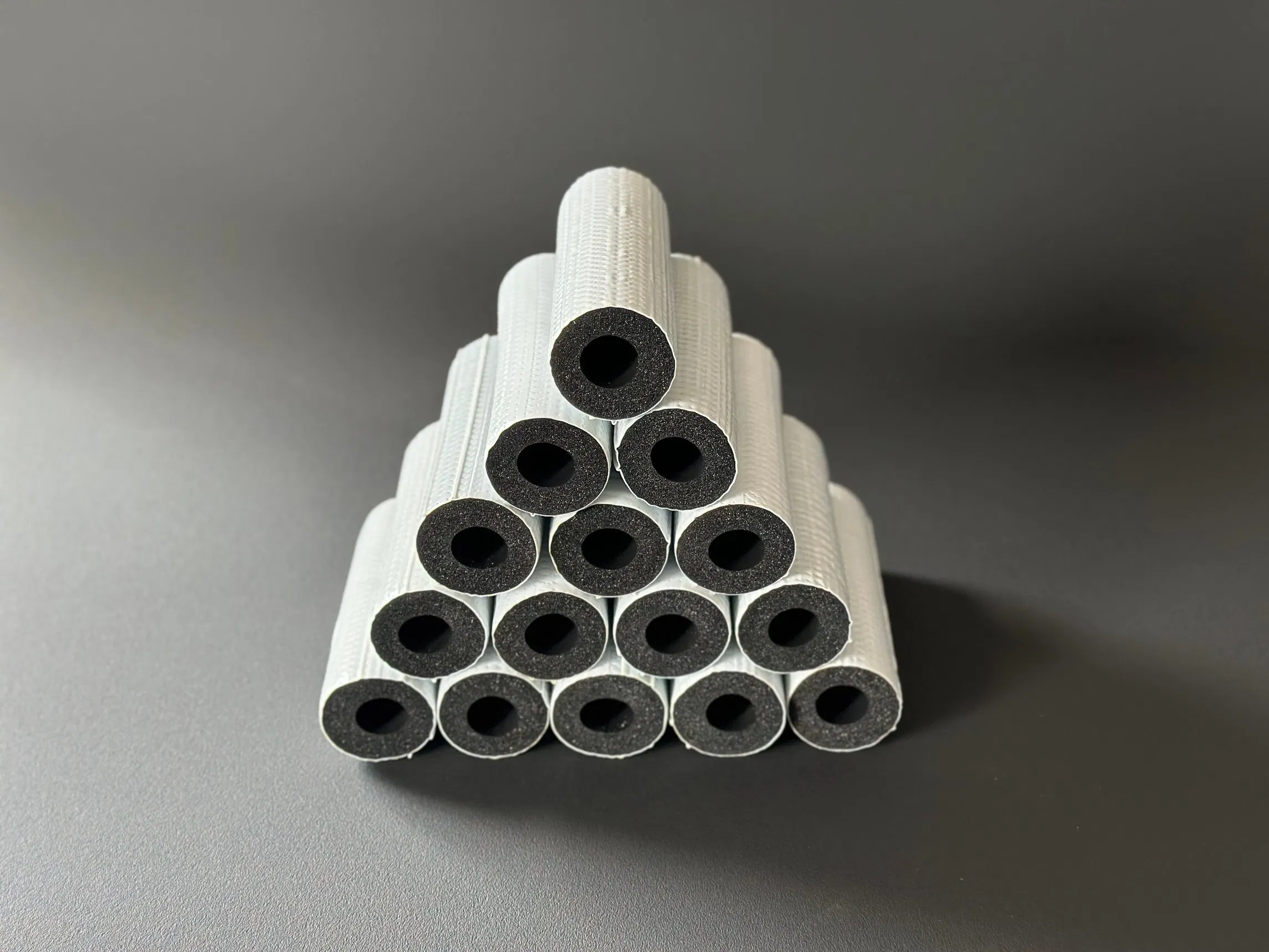 UV Film Thermal Black Rubber Insulation Pipe