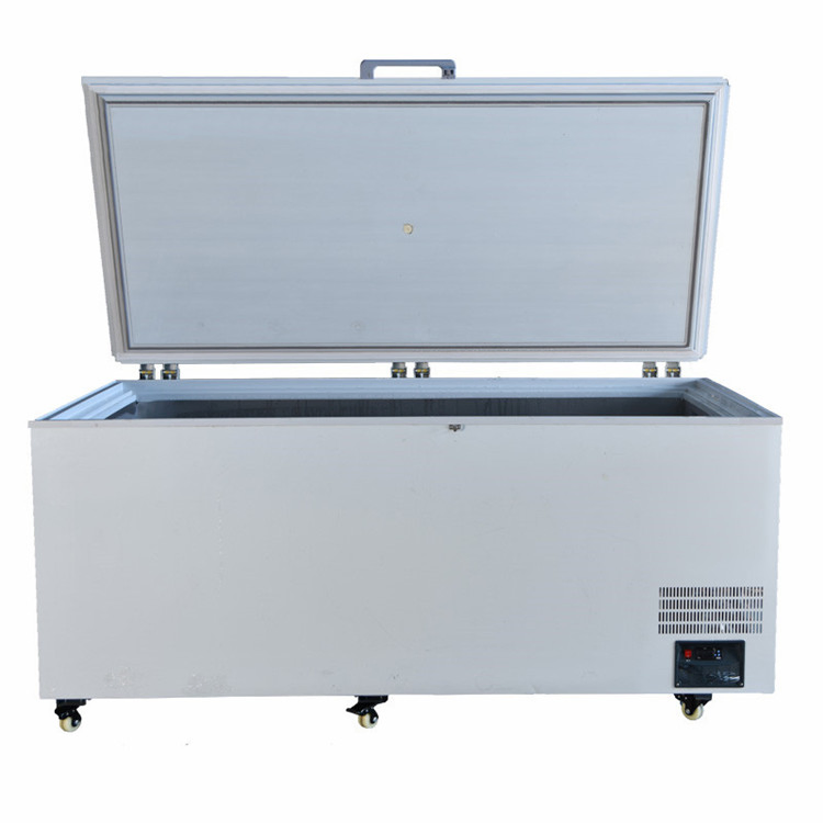 CE 1000 Liters Deep Freezer -60 Degree Ultra Low Temperature Tuna Freezer Chest Open Door Refrigerator