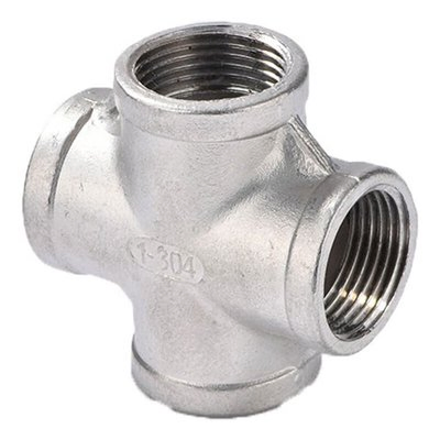 ASME Threaded Cross - 4" NPT, High Pressure Rating