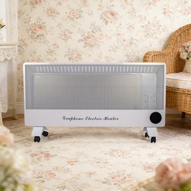 Comfortable Airflow Electric Heater Natural Convection Style