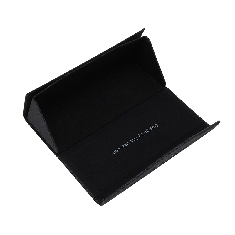High End Triangle Foldable Sunglass Case Luxury Sunglasses Storage for Eyewear Packaging