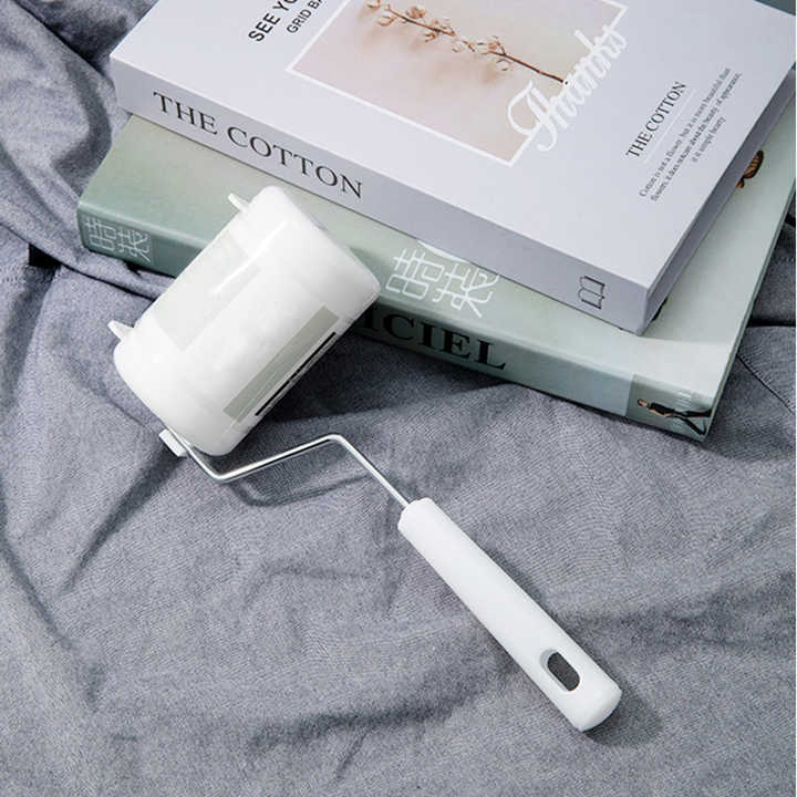Ultimate 8cm Sticky Lint Roller for Effortless Pet Hair Cleanup