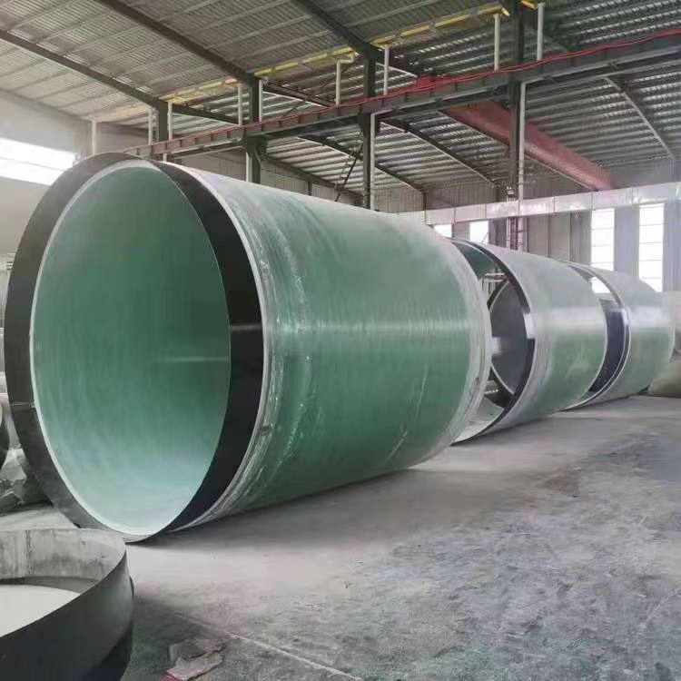 FRP Pipes, Drainage and Sewage Pipes, Underground Conduit Cables for Pipelines, Large-Diameter Ventilation Sand-Filled Pipes